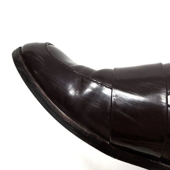 MADEWELL The Elin Leather Loafer Burgundy 7.5 - Picture 6 of 13